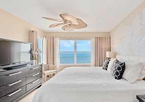 Ormond Beach Oceanfront Master Bedroom