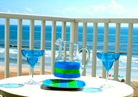 Ormond Beach Oceanfront Condo Balcony