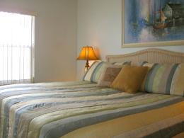 Ormond Beach Oceanfront Master Bedroom