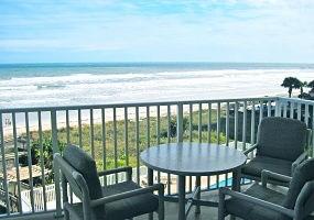 Ormond Beach Oceanfront Condo Balcony