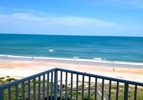 Ormond Beach Oceanfront Condo Balcony