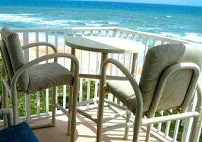 Ormond Beach Oceanfront Condo Balcony