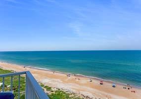 Ormond Beach Oceanfront Condo Balcony