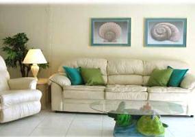 Ormond Beach Oceanfront Living Room