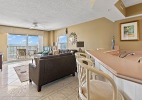 Ormond Beach Oceanfront Living Room